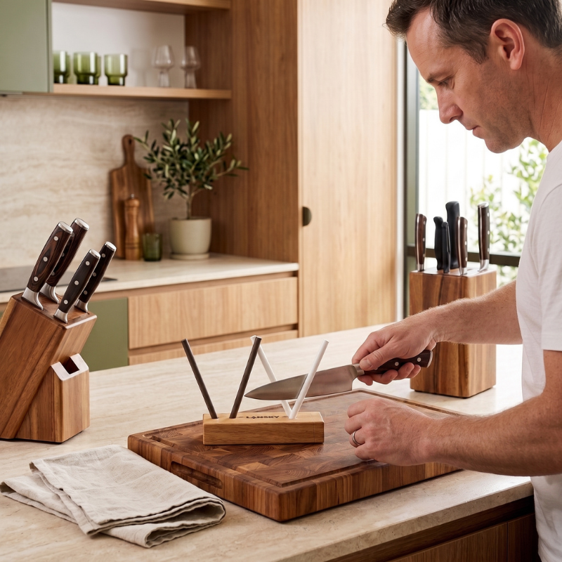 EdgeGlide™ TurnBox Knife Sharpener