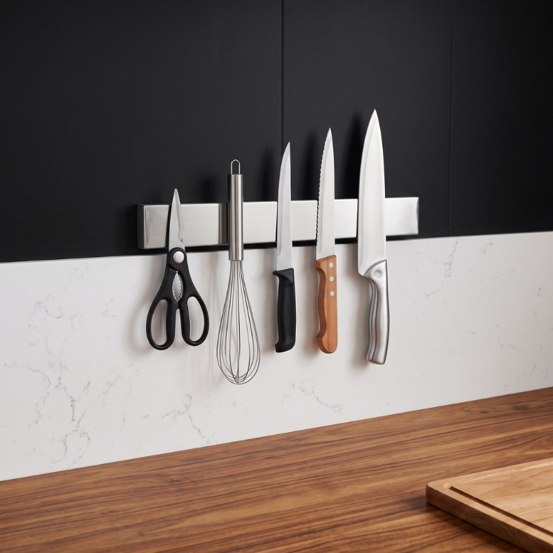 EdgeGlide™ SteelHold Magnetic Knife Strip